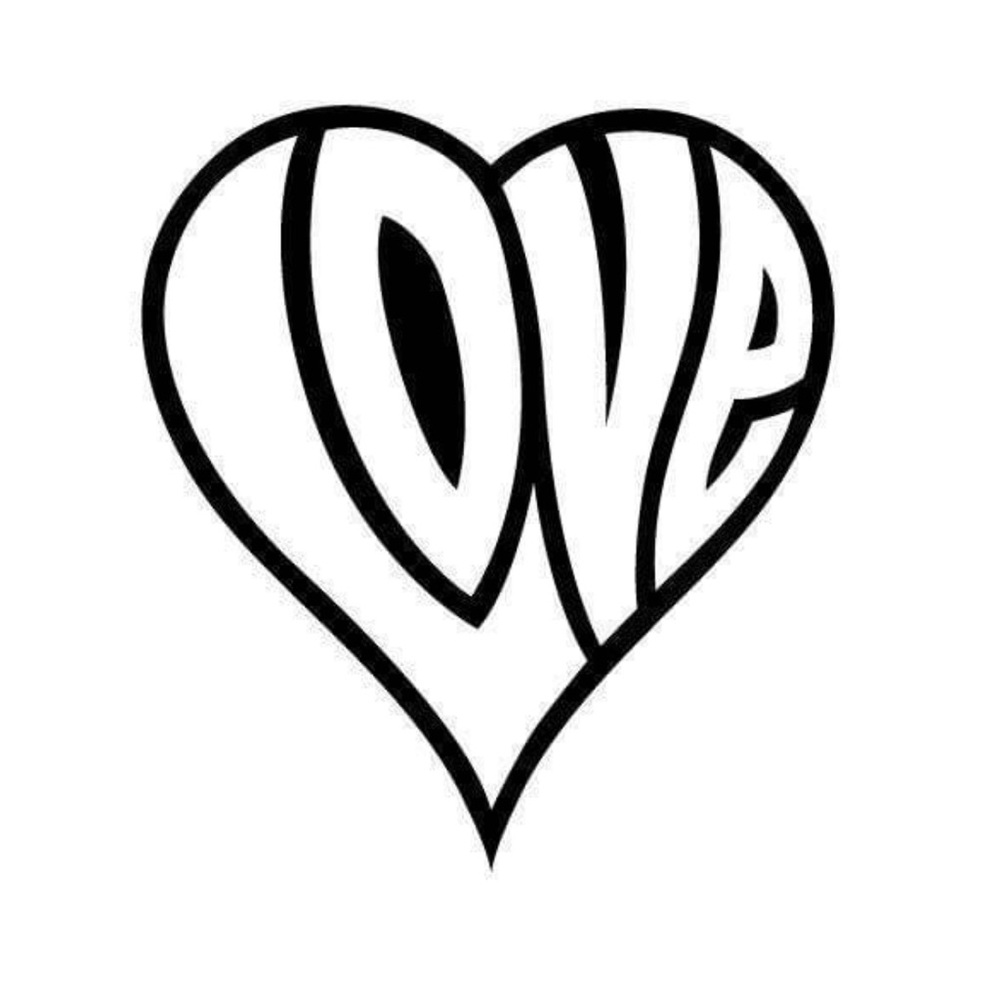 Love decal